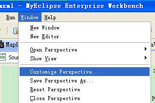 eclipseCustomizePerspective